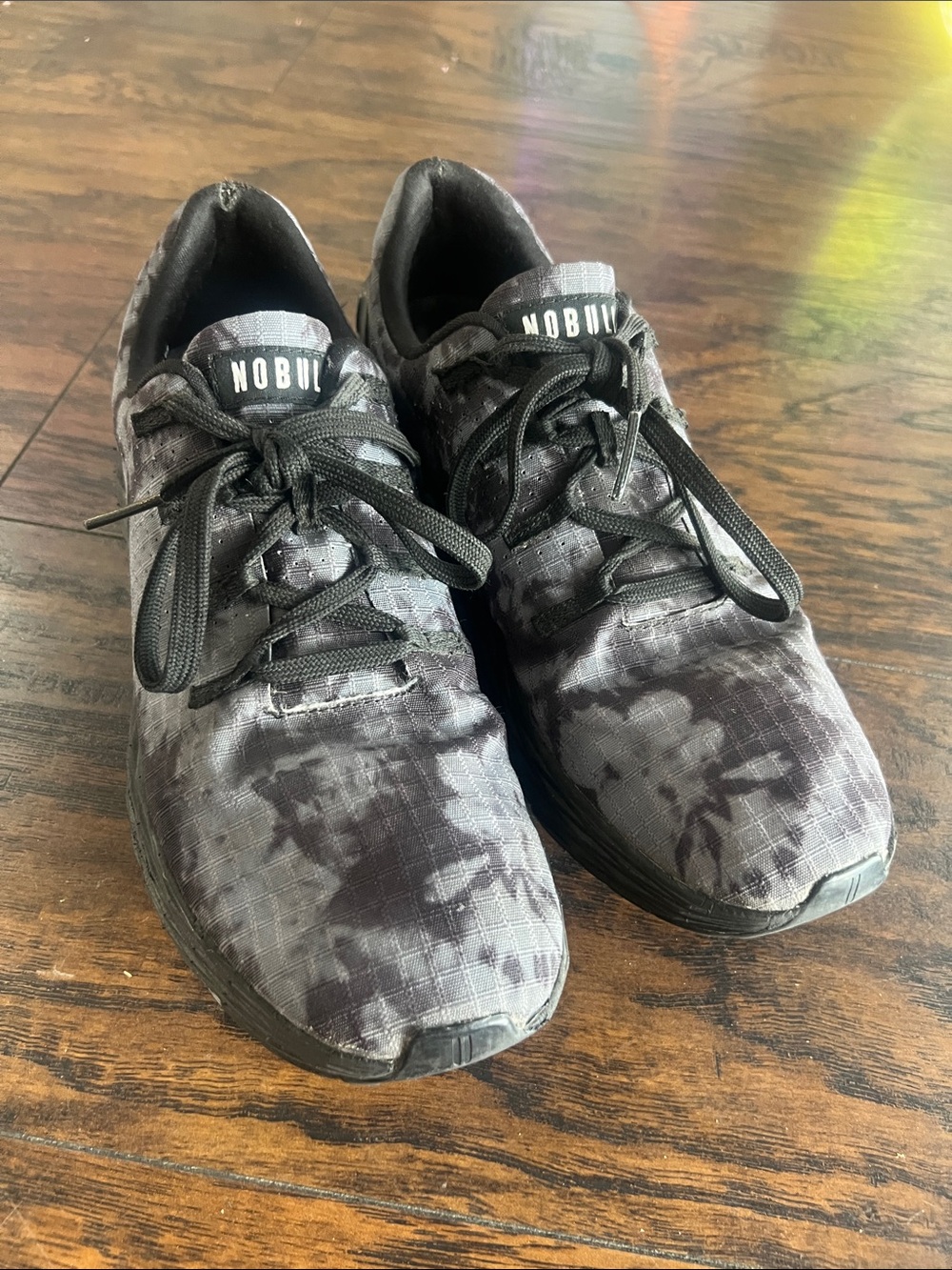 NOBULL Shadow Tie-Dye Ripstop Runner CrossFit Trainer shoes M 8 W 9.5